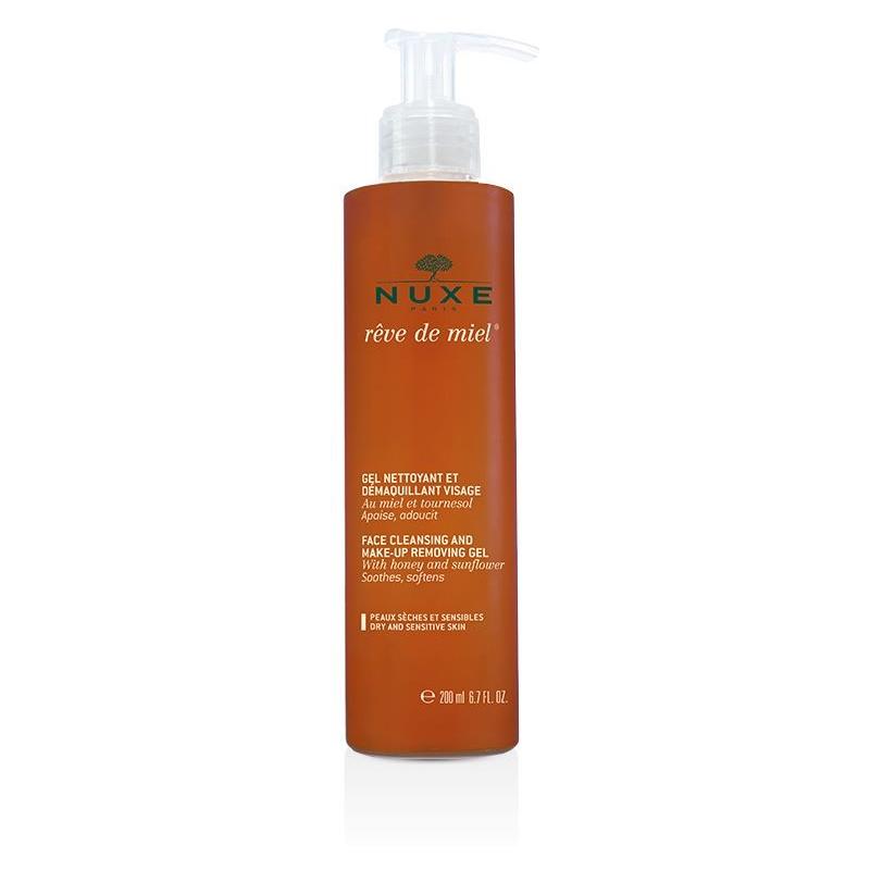 Nuxe Reve de Miel Face Cleansing and Make-Up Removing Gel 200 Ml