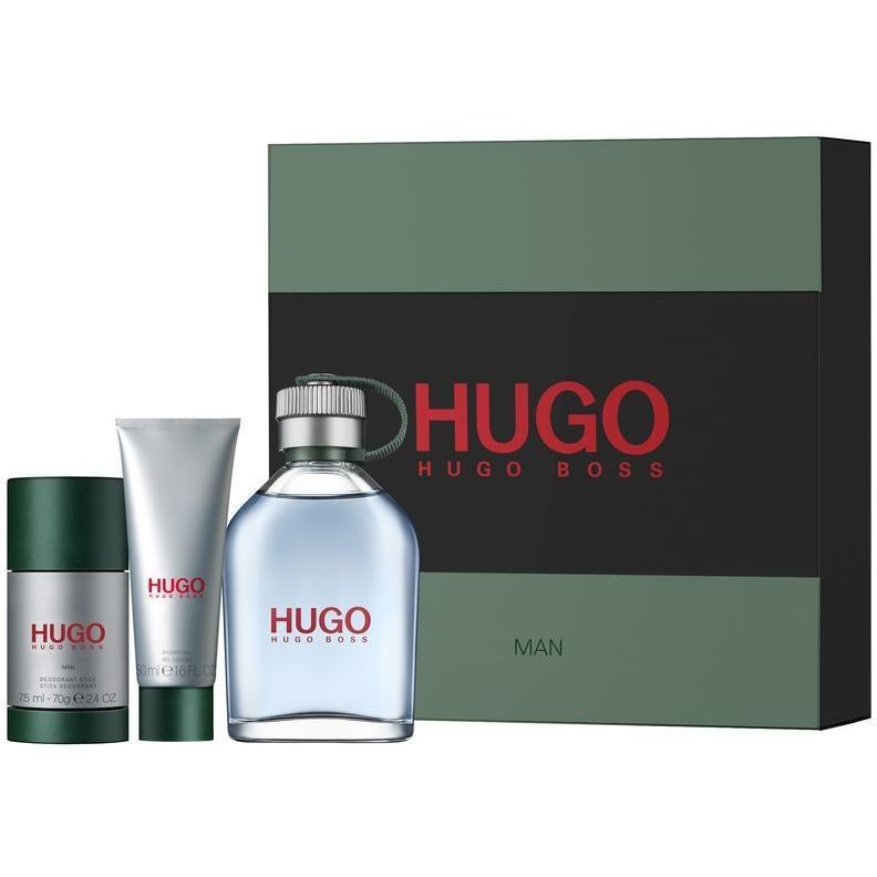 Hugo Boss Hugo Gift Set 125 ml edt + 50 ml Gel Doccia + 75 ml Deodorante Stick Uomo