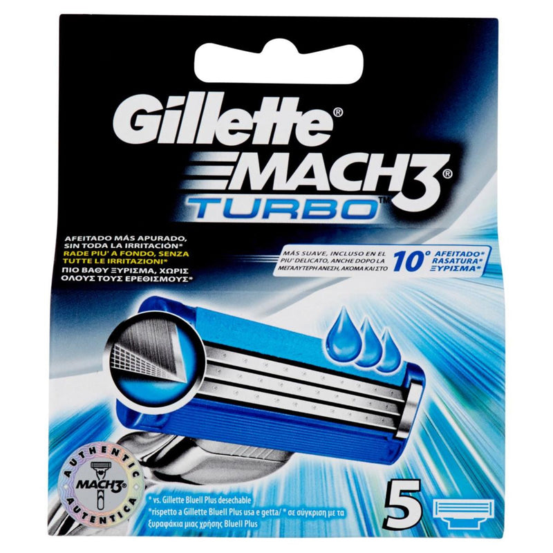 Gillette Mach3 Turbo - 5pz