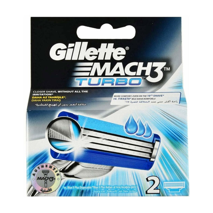 Gillette Mach3 Turbo - 2pz