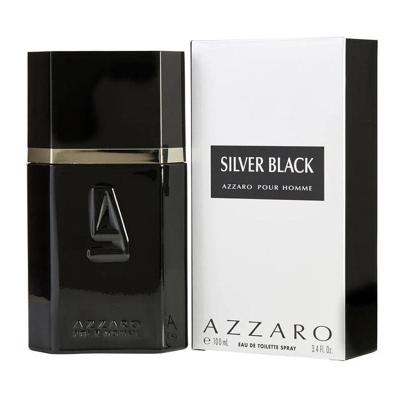 Azzaro Silver Black Eau de Toilette 100 Ml