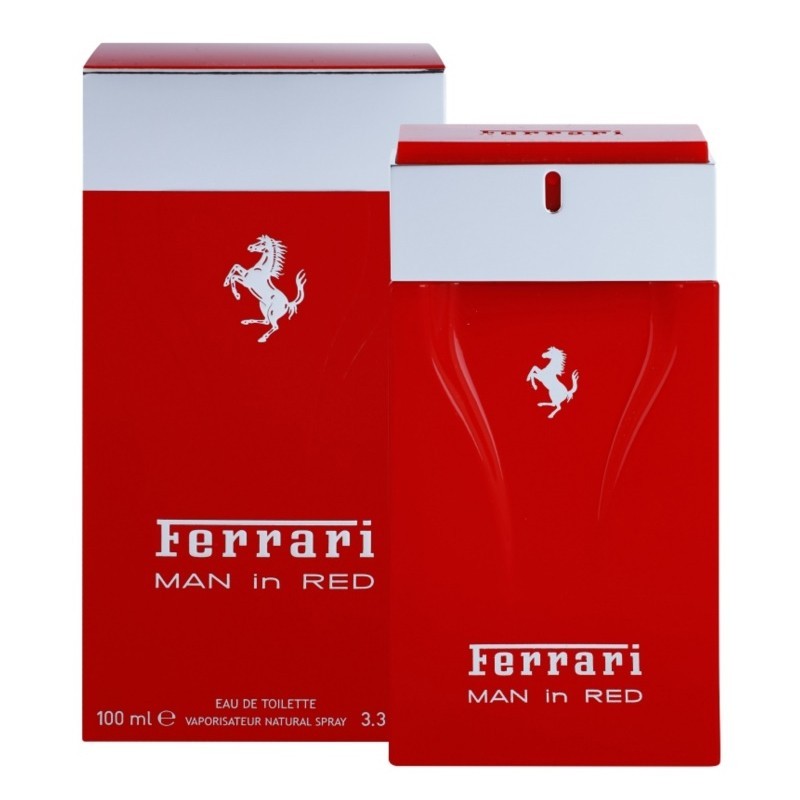 Ferrari Man in Red After Shave lotion 100 Ml