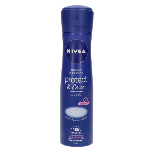 Nivea Protect & Care Quick Dry 150 Ml