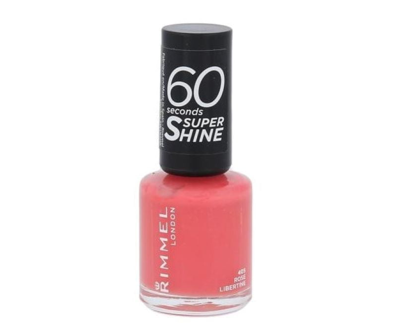 Rimmel London 60 Seconds Super Shine 405 Rose Libertine 8ml