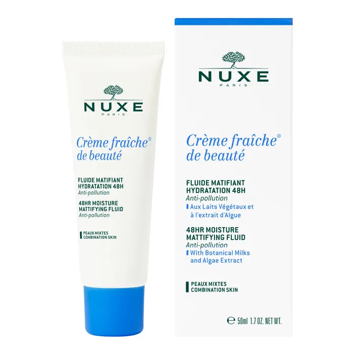 Nuxe Crème Fraiche de Beaute 48h Moisture Mattifying Fluid 50 Ml