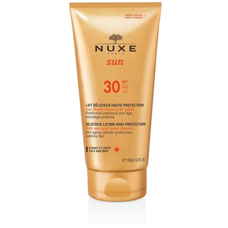 Nuxe Sun Latte Solare Delicious Anti-Età SPF 30 150 Ml