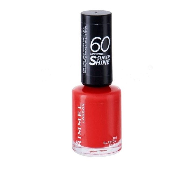 Rimmel London 60 Seconds Super Shine 300 Glaston-Berry 8ml